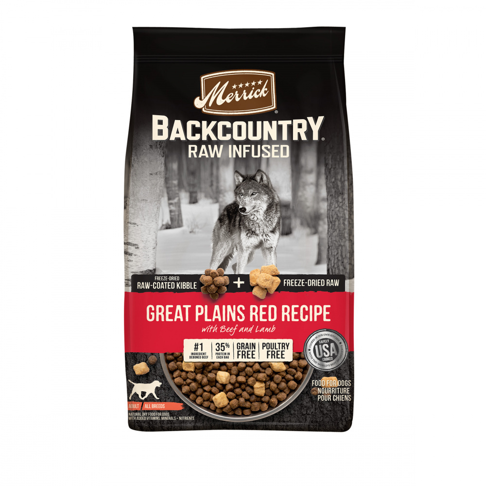 Merrick Backcountry Raw Infused Great Plains Red Recipe With Healthy Grains Freeze Dried Dog Food