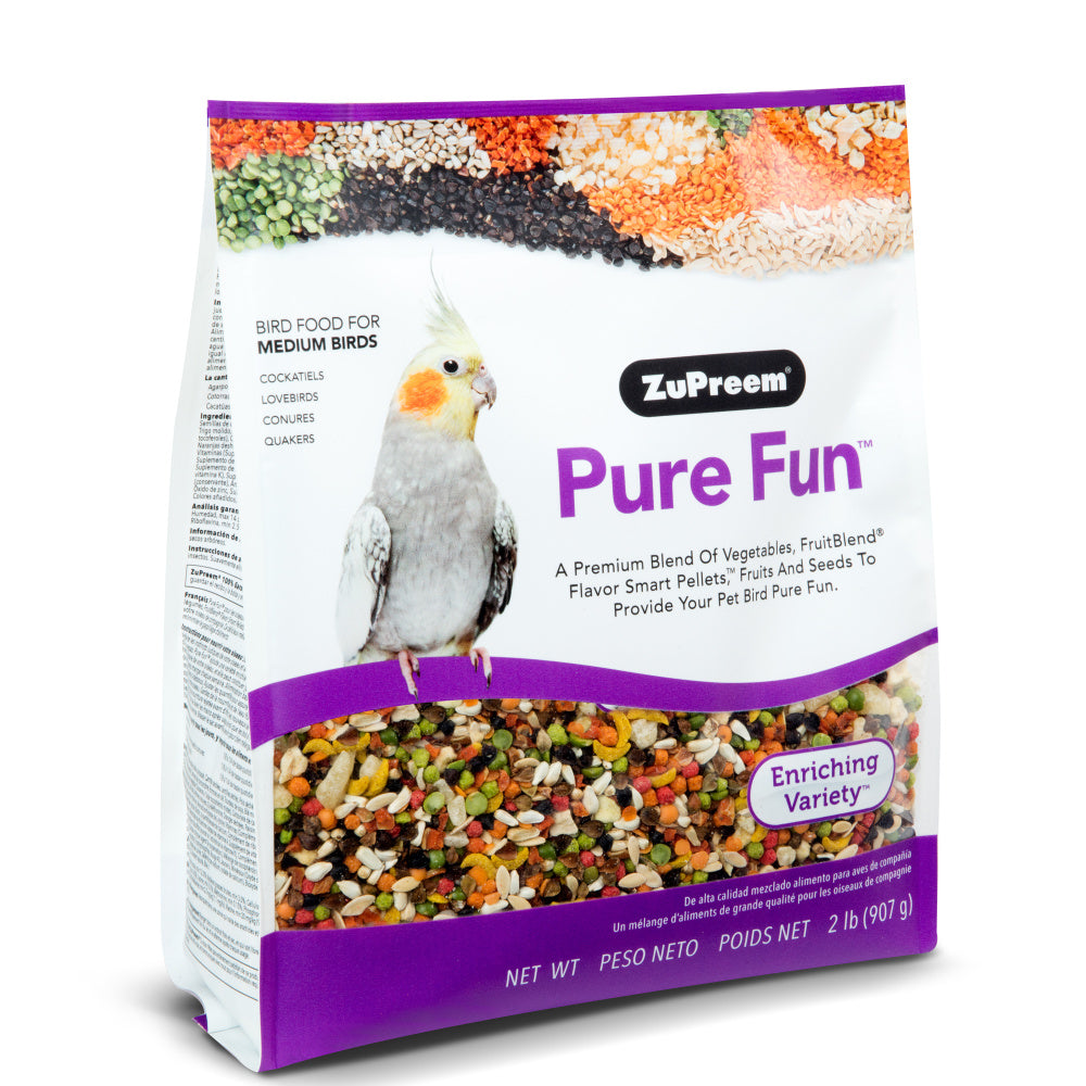 Zupreem Pure Fun Food for Medium Birds